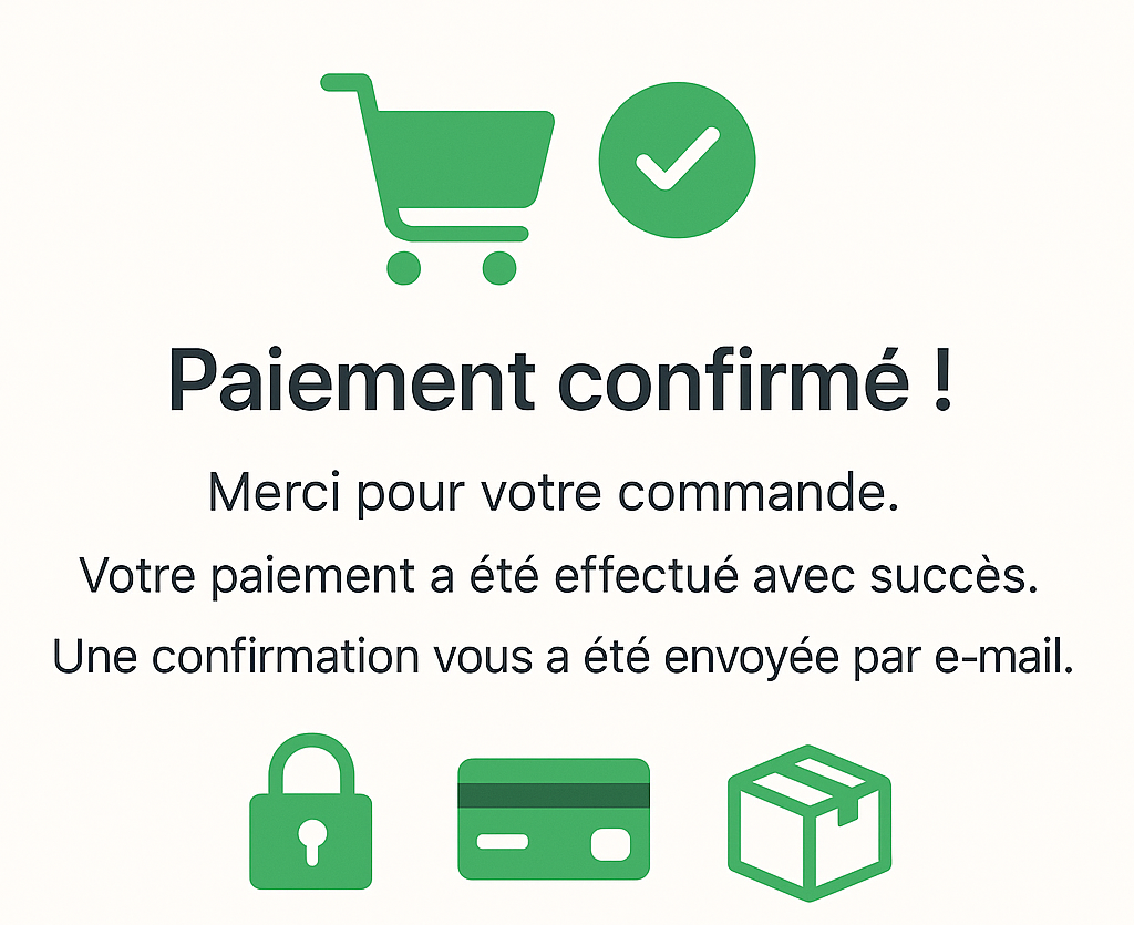 Paiement confirmé