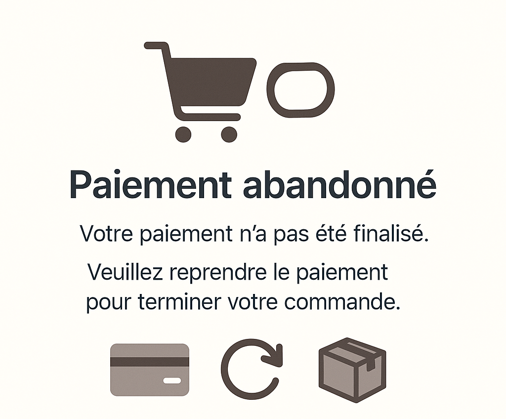 ABANDON Paiement