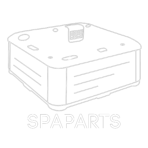 Spaparts logo blanc